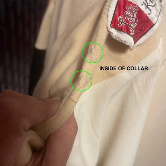 Vintage Lilli Ann Knit Black Cream Mod Dress Coat with Scarf Set Sz Medium - Picture 11 of 14